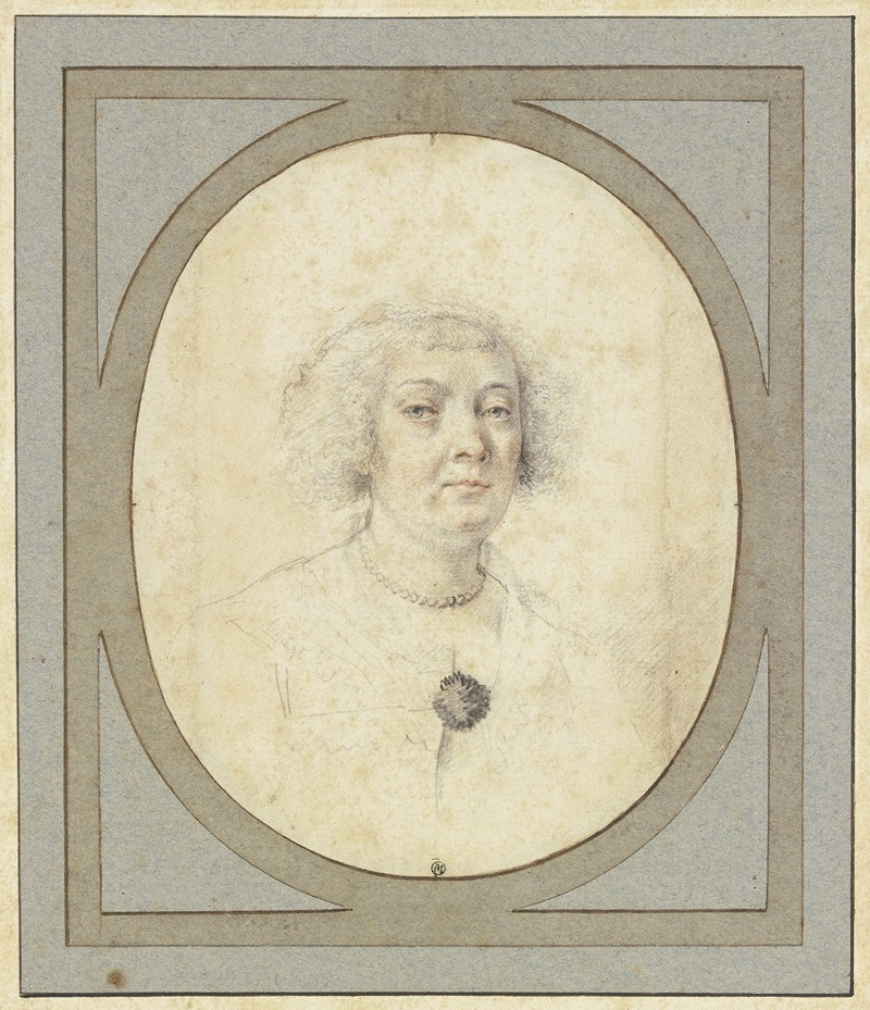 Claude Mellan - Portrait of a Lady
