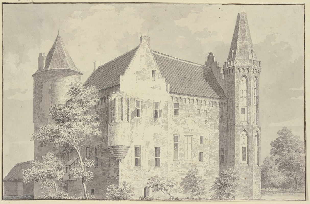 Cornelis Pronk - Schloss Croy im Dorf Aarle-Rixtel