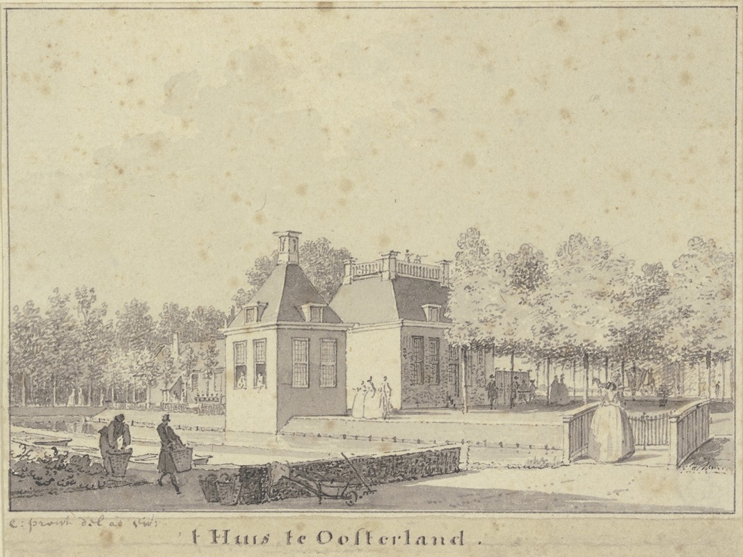 Cornelis Pronk - t’Huis te Oosterland