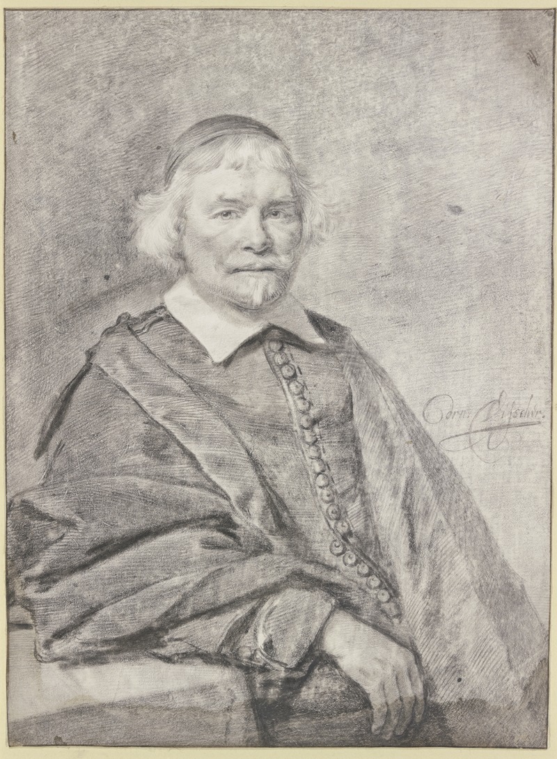 Cornelis Visscher - Bildnis des Robert Junius in seinem vorletzten, 48. Lebensjahr