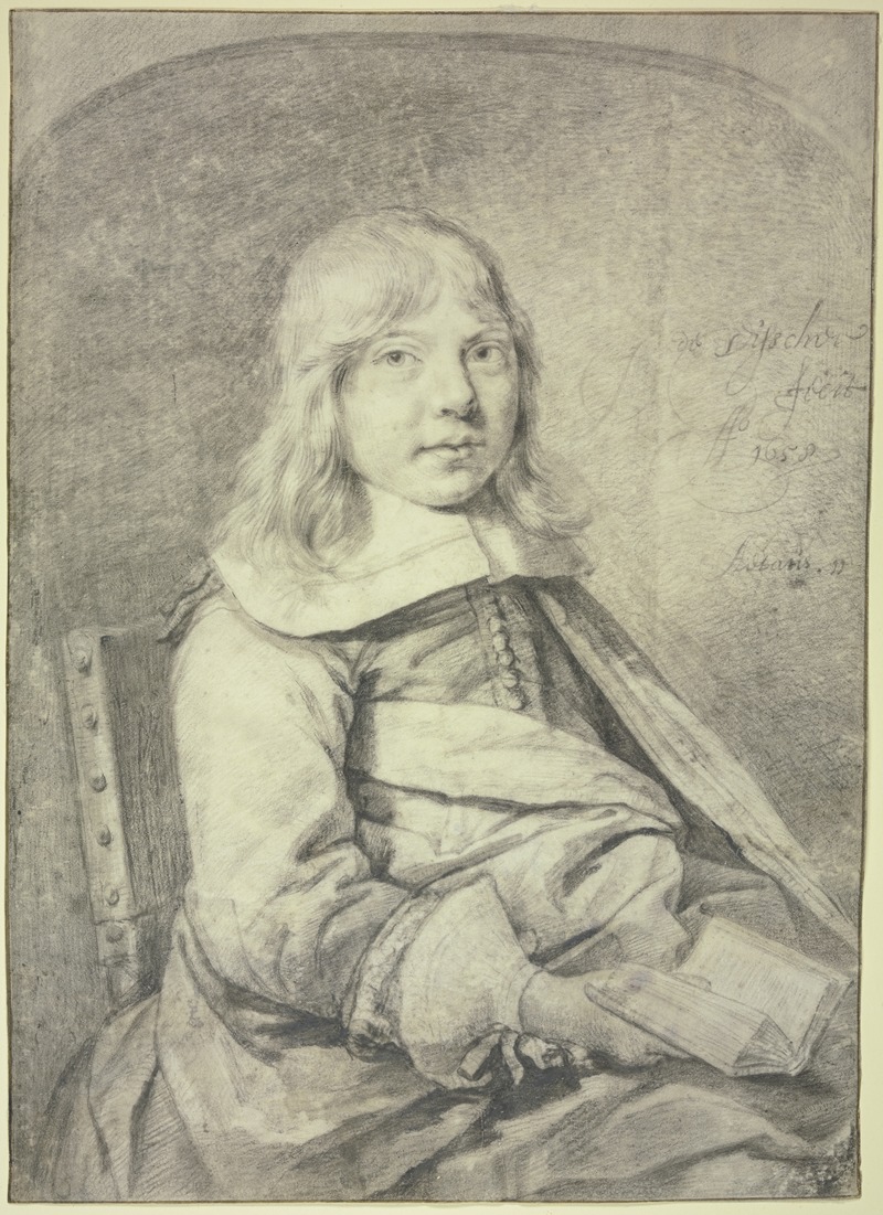 Cornelis Visscher - Portrait of a boy