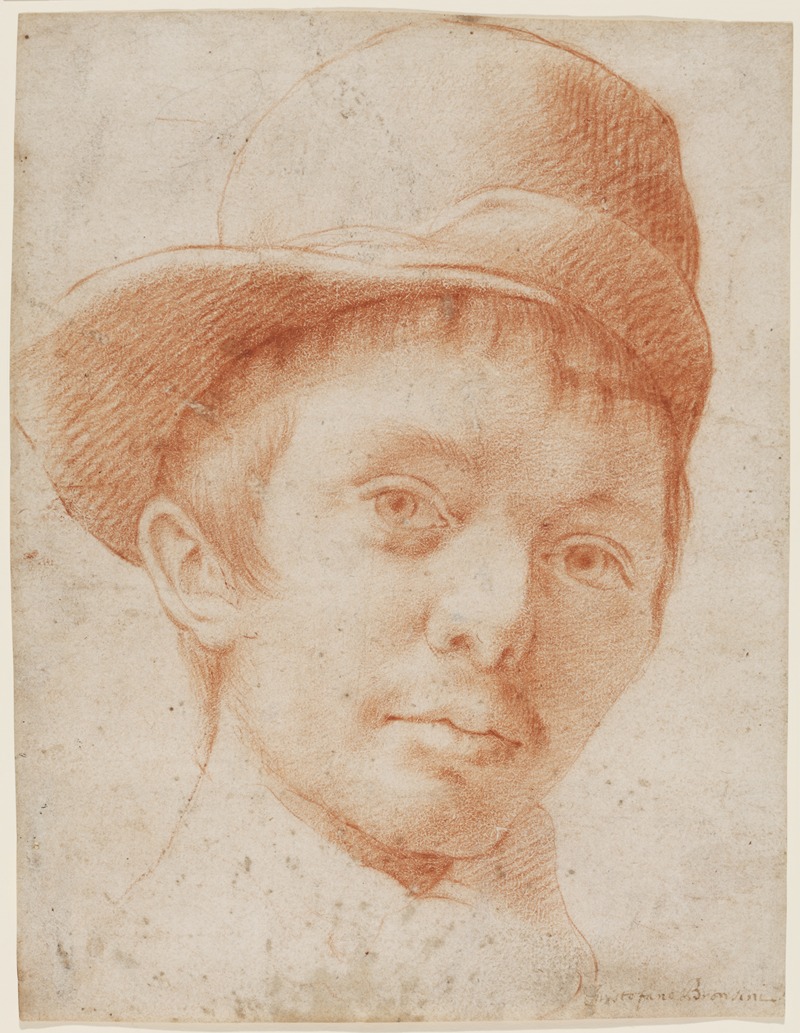 Cristofano Allori - A boy wearing a workman’s hat