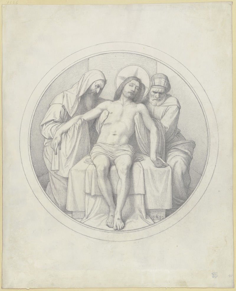 Eduard von Steinle - Entombment of Christ