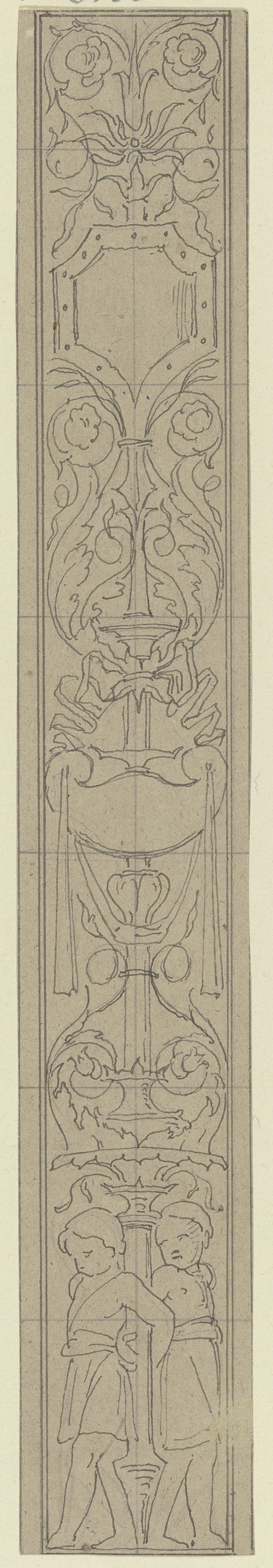 Eduard von Steinle - Ornament zur Einfassung der Veitschen Freskobilder im Städelschen Institut