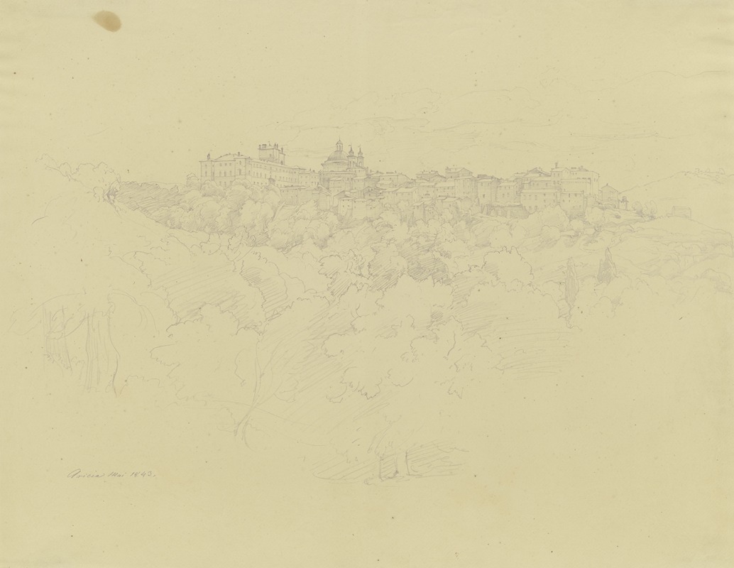 Eduard Wilhelm Pose - View of Aricia