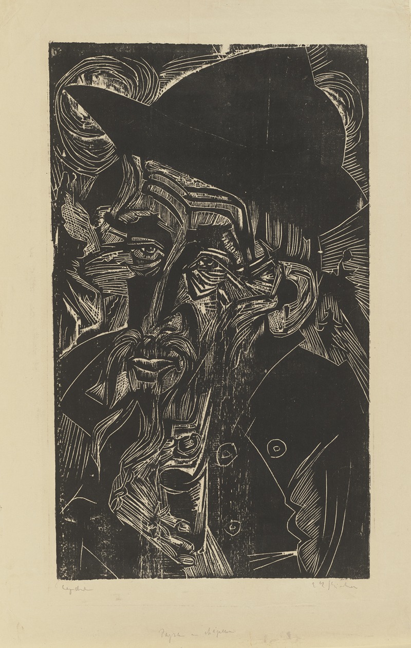 Ernst Ludwig Kirchner - Alter Berghirte