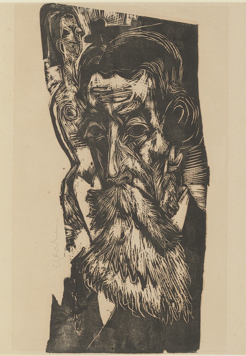 Ernst Ludwig Kirchner - Head of Ludwig Schames
