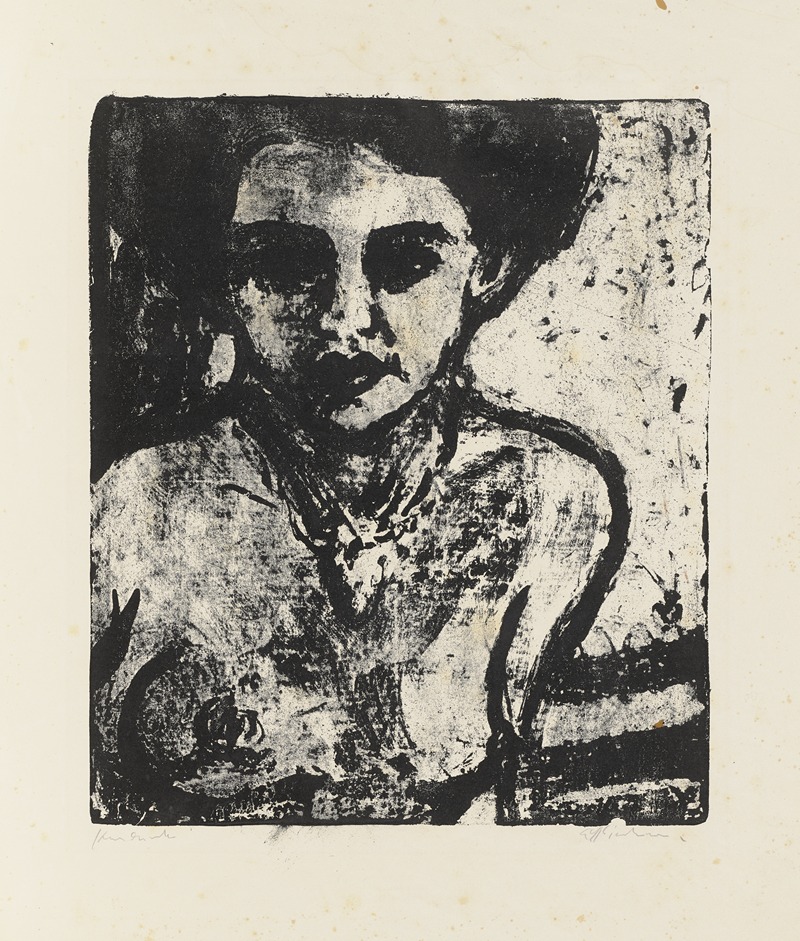 Ernst Ludwig Kirchner - Junges Mädchen