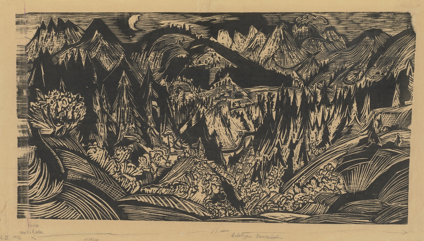 Ernst Ludwig Kirchner - Junkerboden