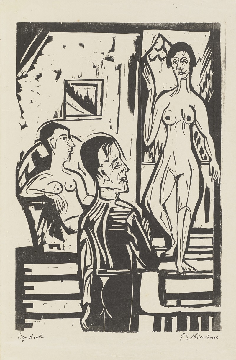 Ernst Ludwig Kirchner - L’après midi du peintre