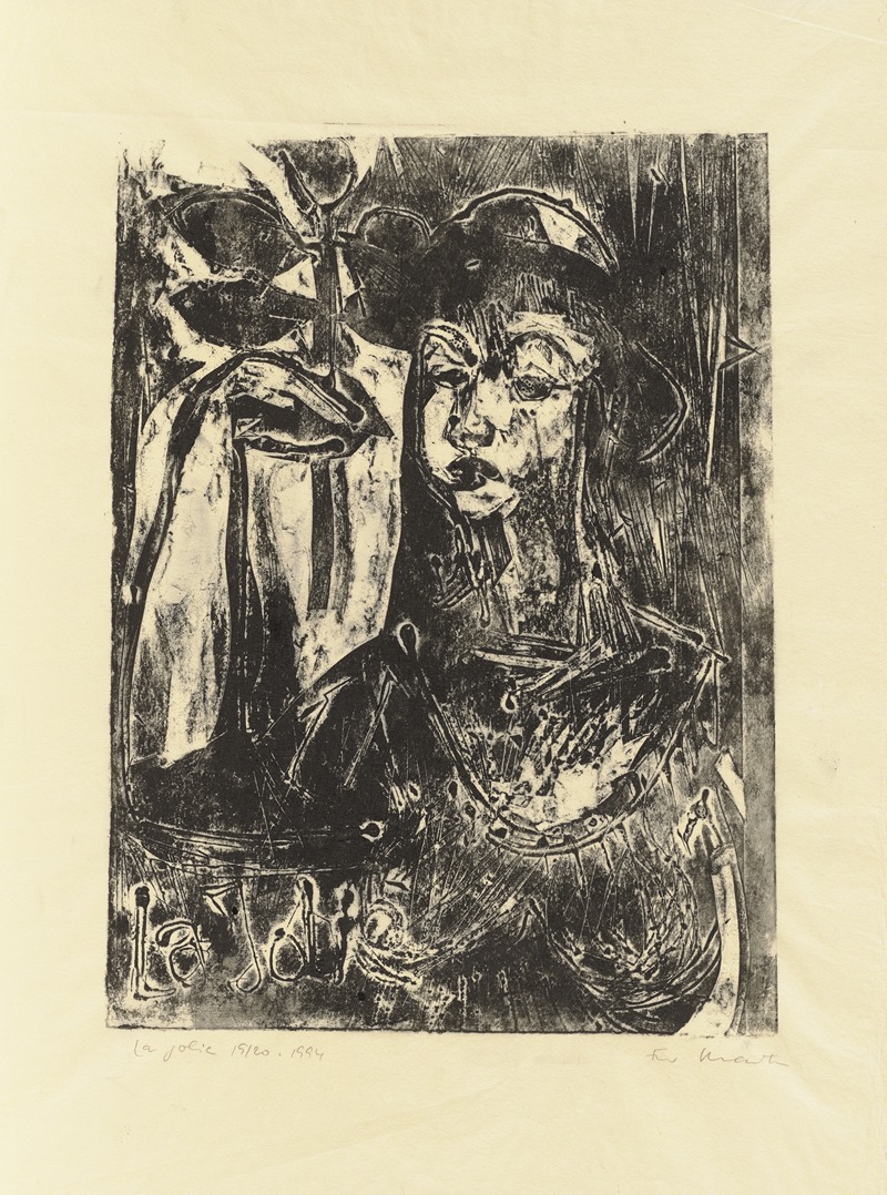 Ernst Ludwig Kirchner - Melancholischer Kopf