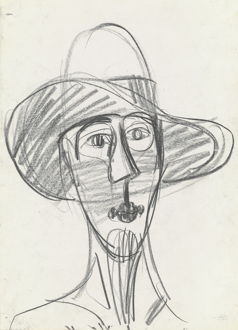 Ernst Ludwig Kirchner - Portrait of Ester Haufler