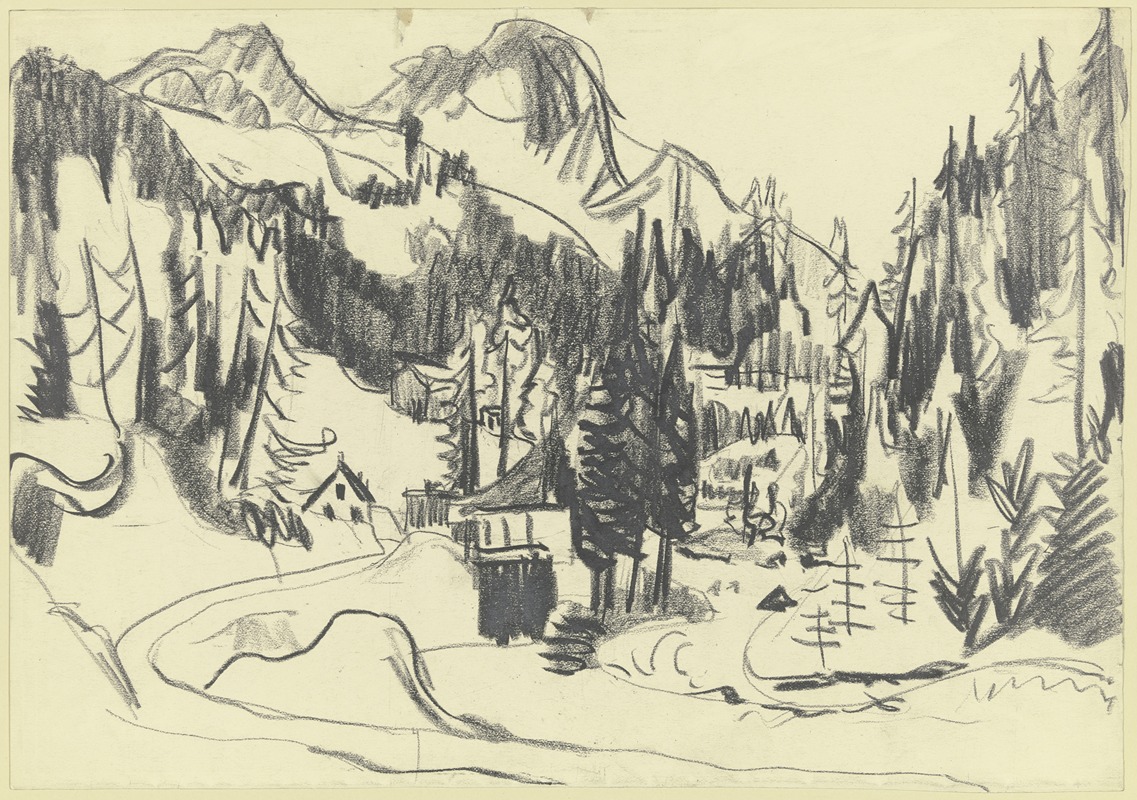 Ernst Ludwig Kirchner - Sertigtal