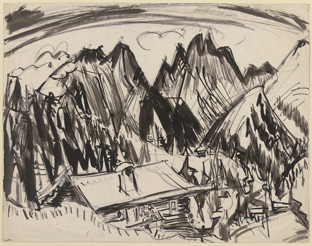 Ernst Ludwig Kirchner - Stafelalp