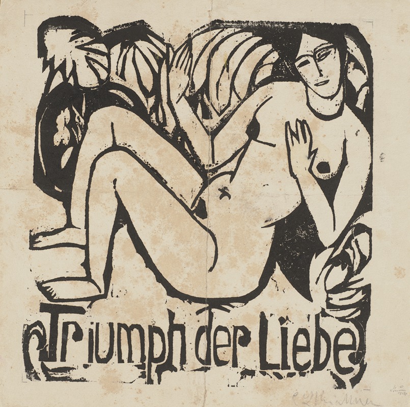 Ernst Ludwig Kirchner - Triumph der Liebe