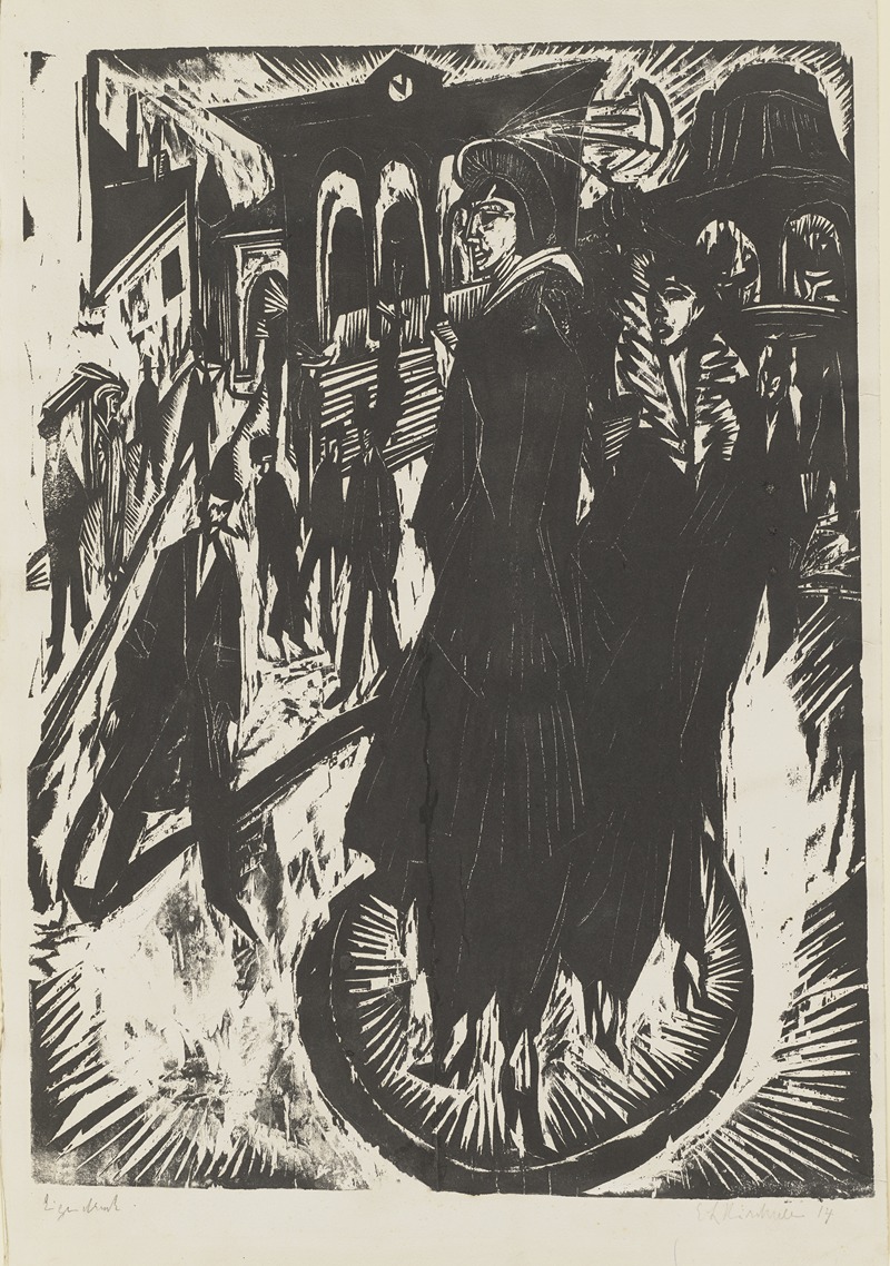 Ernst Ludwig Kirchner - Women on Potsdamer Platz