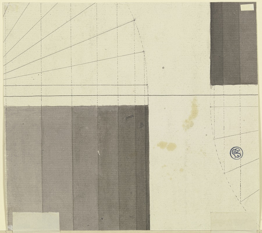 Ernst Schalck - Geometrische Formen und Schattierungen