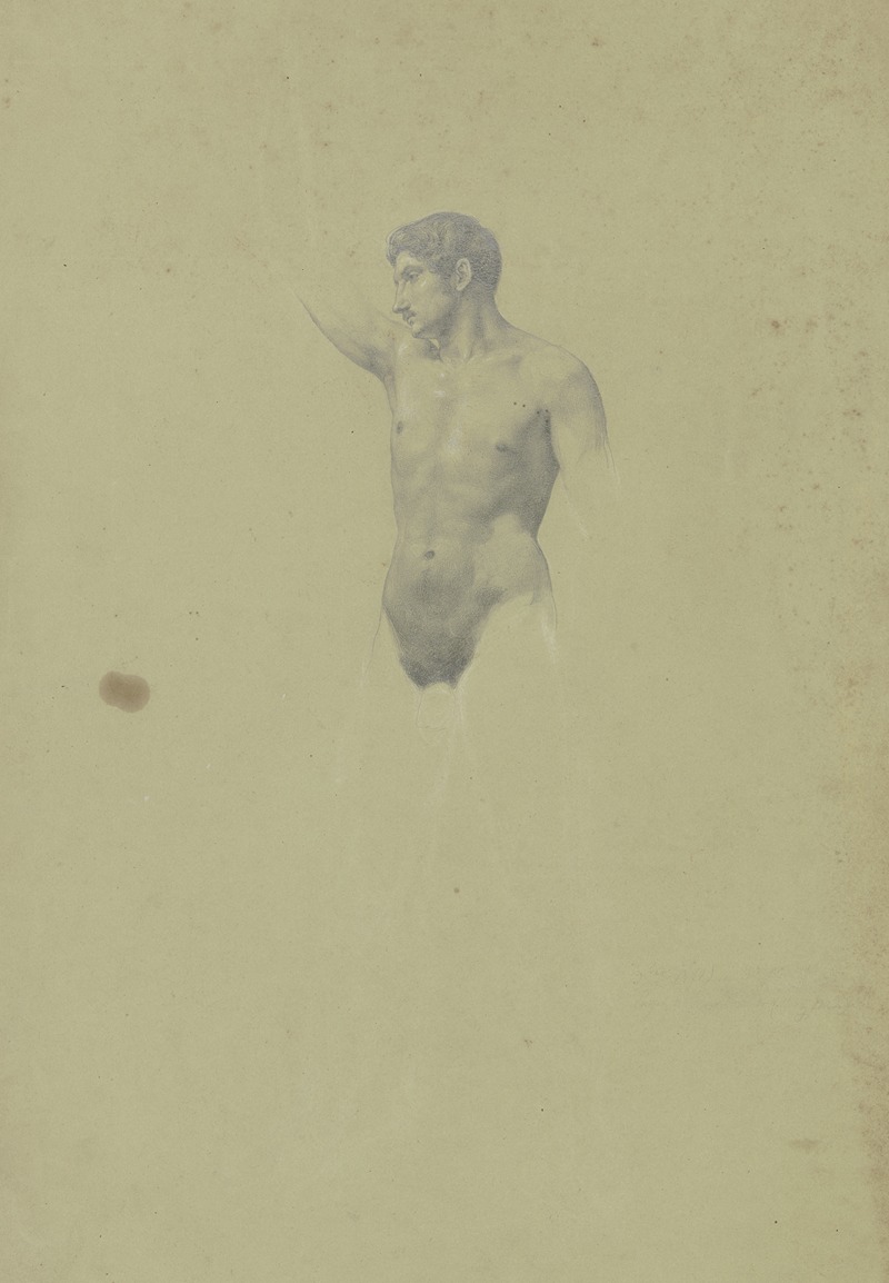 Eugen Eduard Schäffer - Male nude
