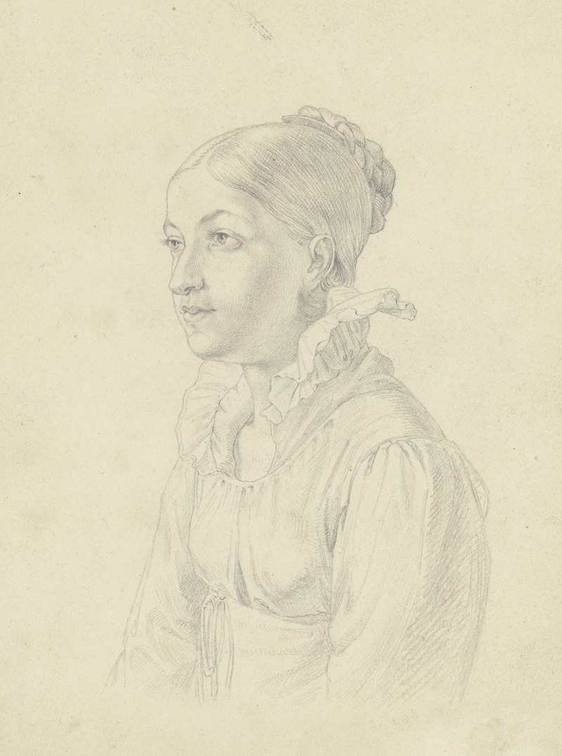 Eugen Eduard Schäffer - Portrait of a lady