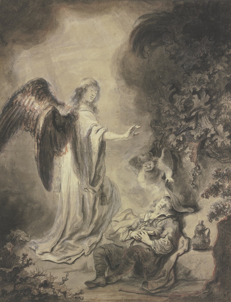 Ferdinand Bol - Der Engel erscheint Jacob im Traume