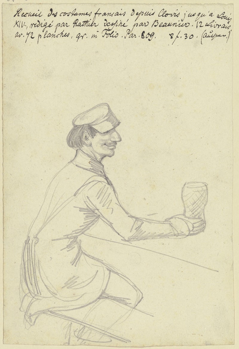 Ferdinand Fellner - A beer drinker