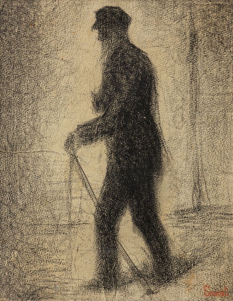 Georges Seurat - En marche