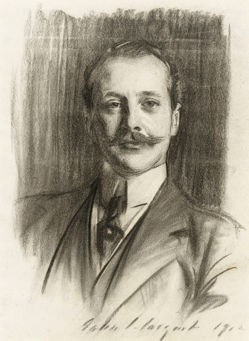 John Singer Sargent - Portrait of Eric Spencer Fitzwilliam, the 9th Earl Fitzwilliam