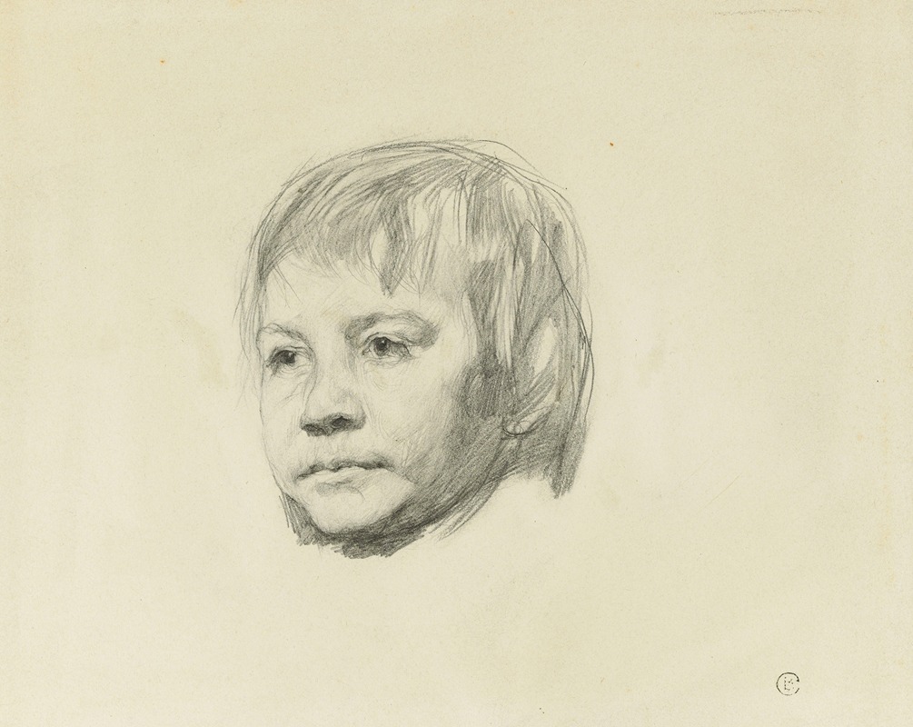 Valentin Alexandrovich Serov - Head of a young boy