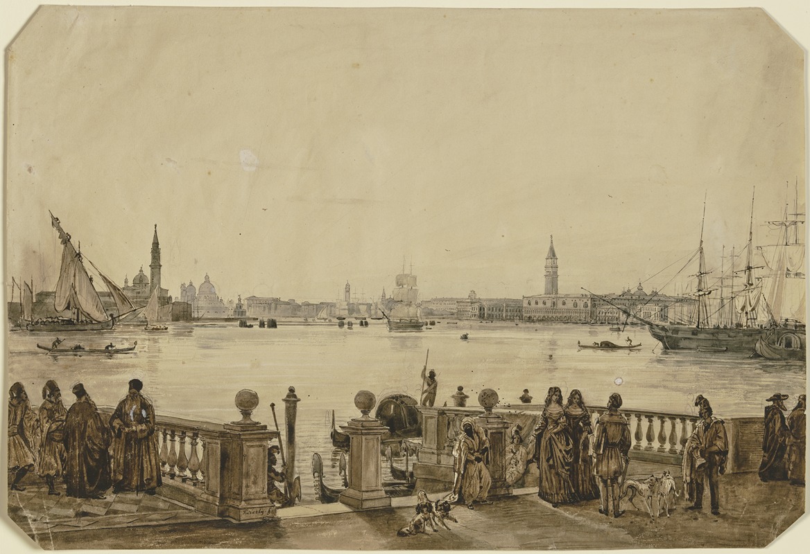 Friedrich von Nerly - View on Venice