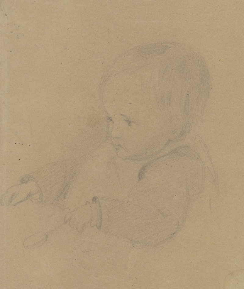 Fritz Bamberger - Small child with spoon
