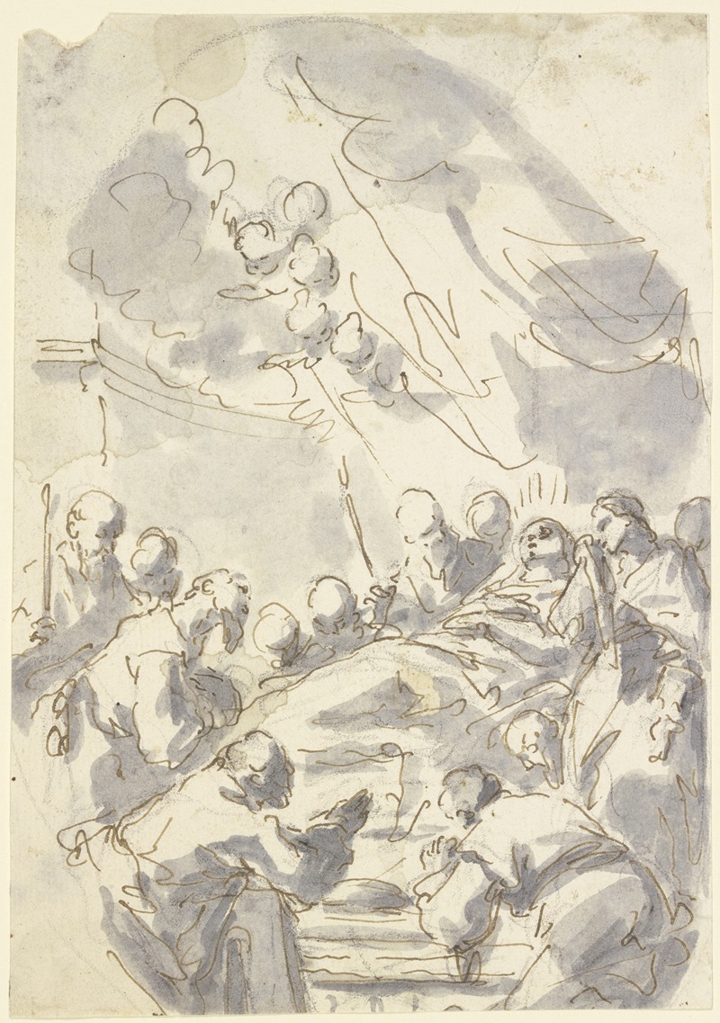 Gaspare Diziani - Death of the Virgin