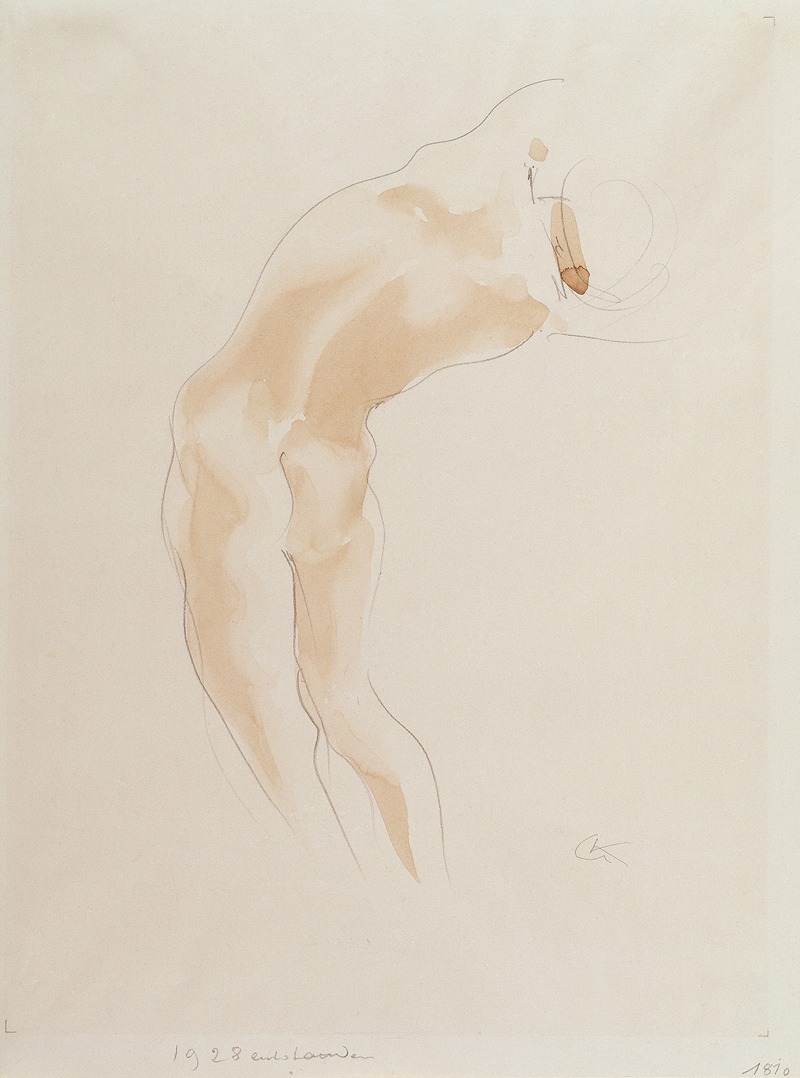 Georg Kolbe - Nude Study