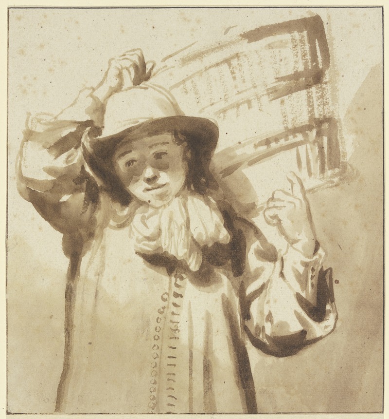 Gerbrand van den Eeckhout - Boy carrying a basket