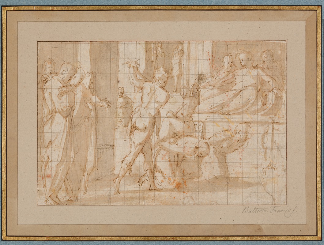 Giorgio Vasari - The Martyrdom of two Saints (Cosmas and Damian)
