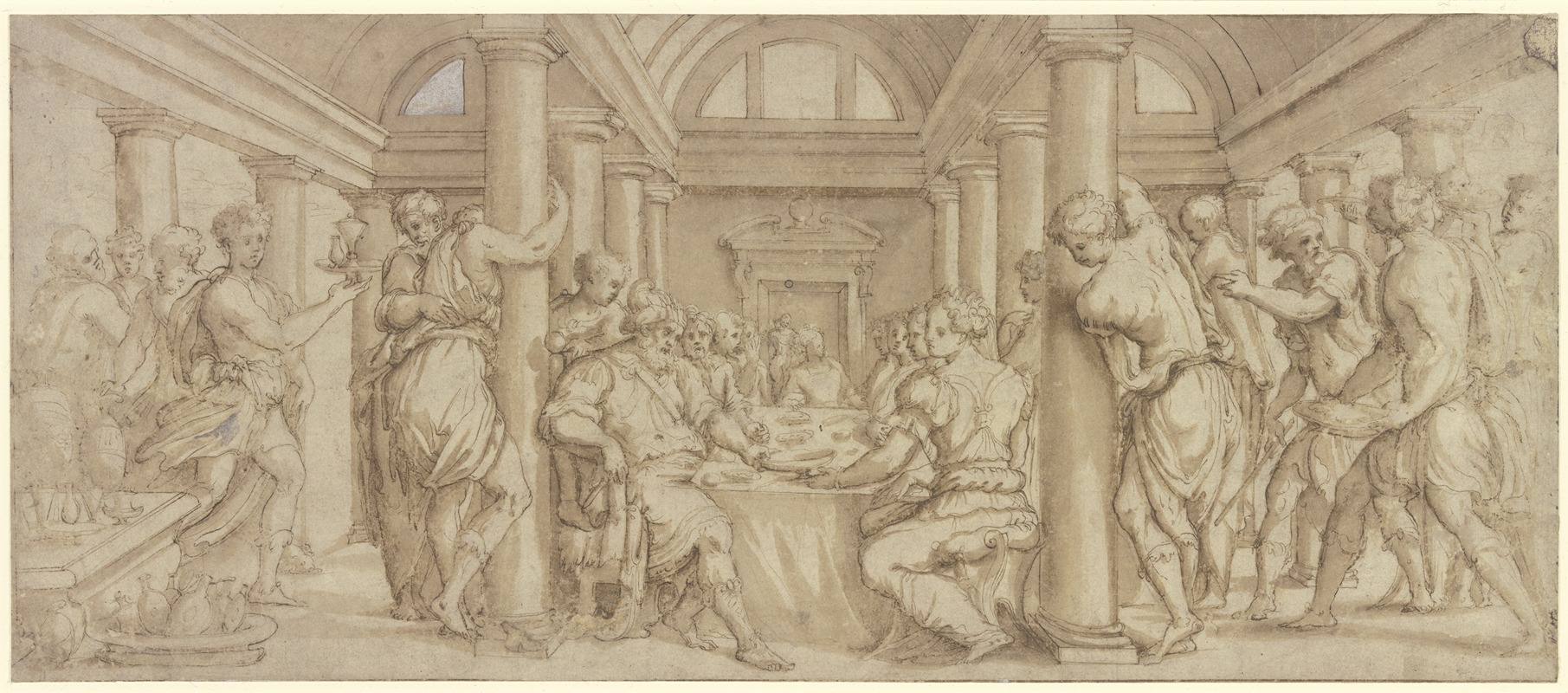 Giorgio Vasari - The Wedding of Esther and Ahasuerus