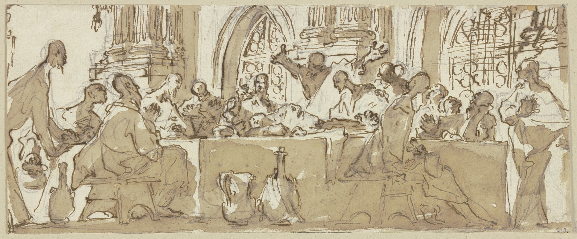 Giovanni Andrea Ansaldo - The Last Supper