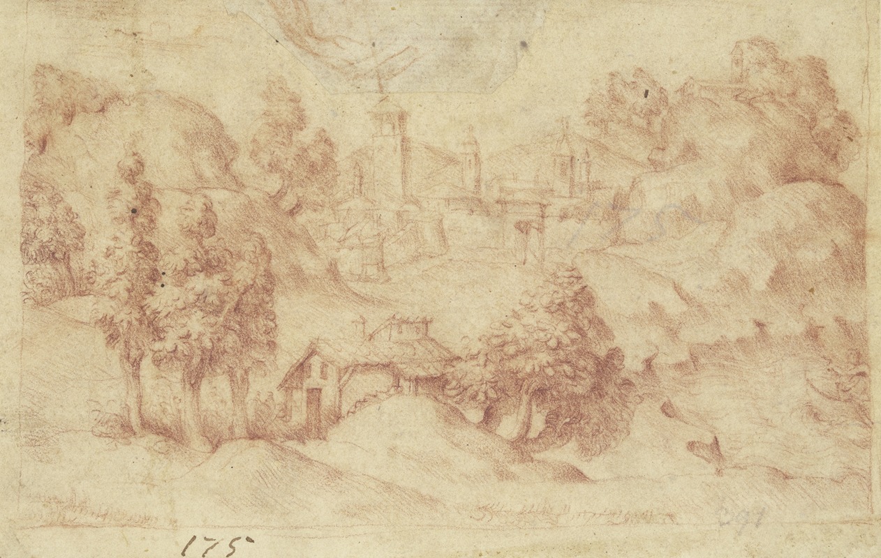 Giovanni Battista Cima da Conegliano - Landschaft mit Stadtansicht