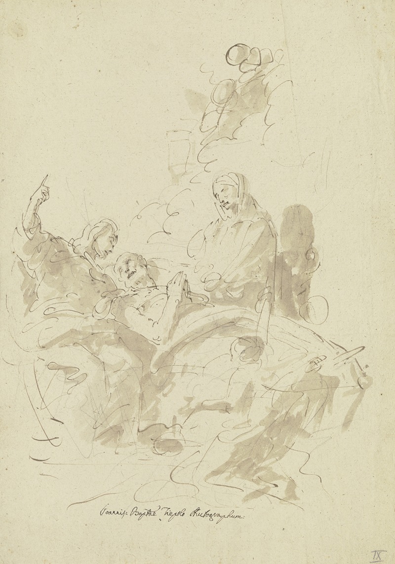 Giovanni Battista Tiepolo - Der Tod des Heiligen Joseph