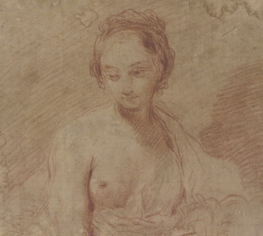 Giuseppe Maria Crespi - Female nude