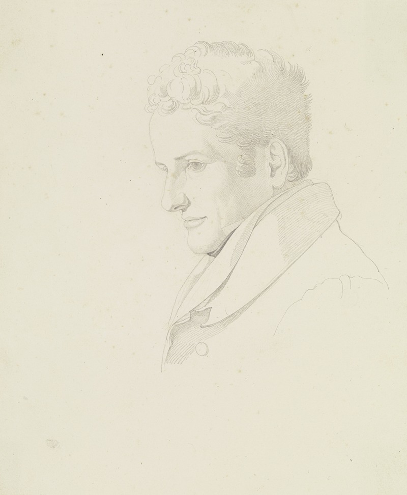 Gustav Heinrich Naecke - Bildnis Johann Joseph Schweigart