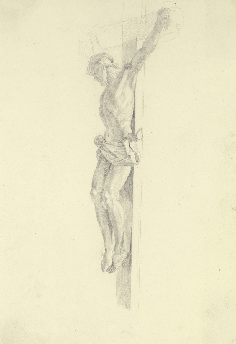 Gustav Heinrich Naecke - Christ on the cross