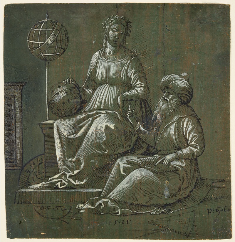 Hans Brosamer - Ptolomäus und die Astrologie