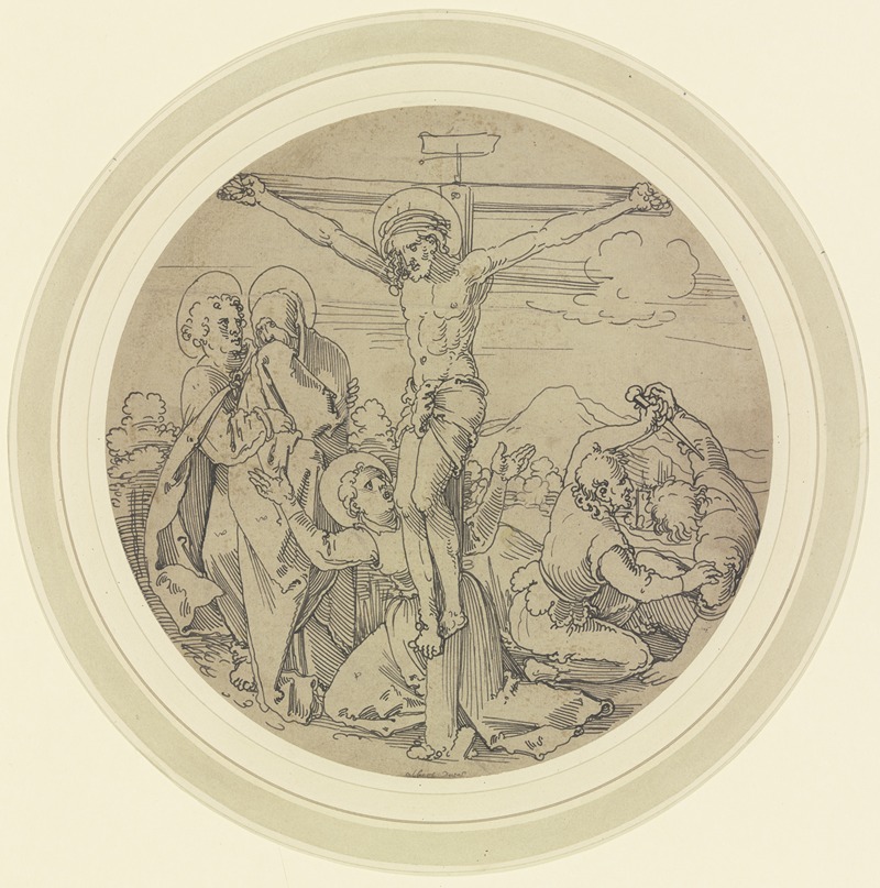 Hans Sebald Beham - Crucifixion of Christ