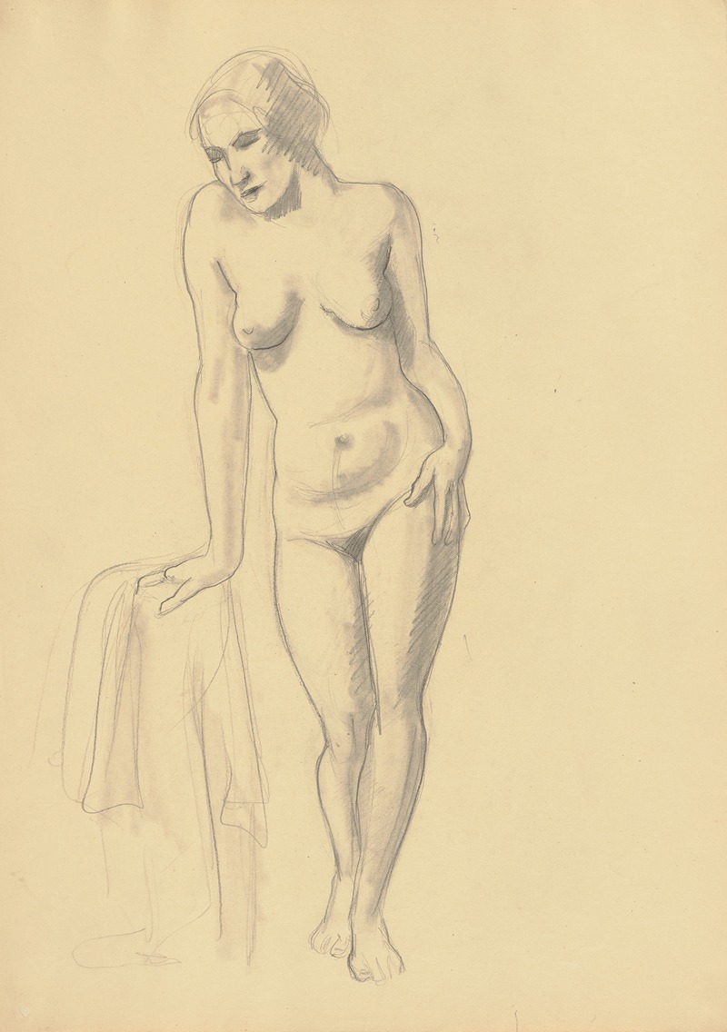 Hermann Lismann - Female nude