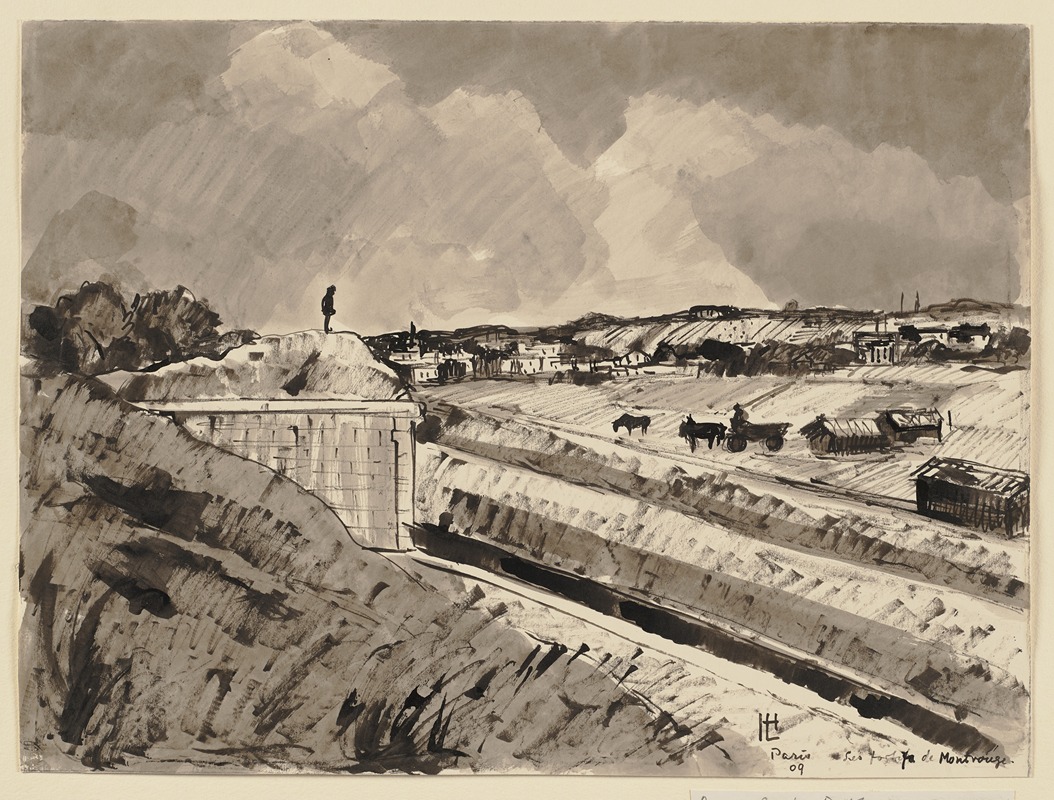 Hermann Lismann - Les Fortification de Montrouge