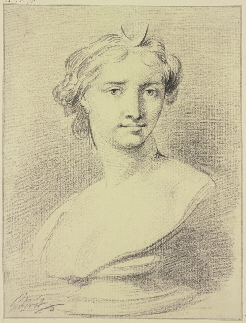 Jacob de Wit - Bust of Diana