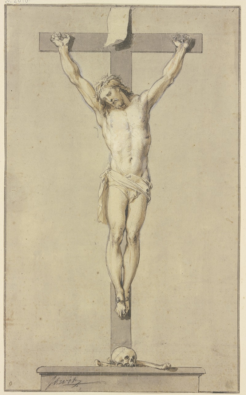Jacob de Wit - Christ on the cross