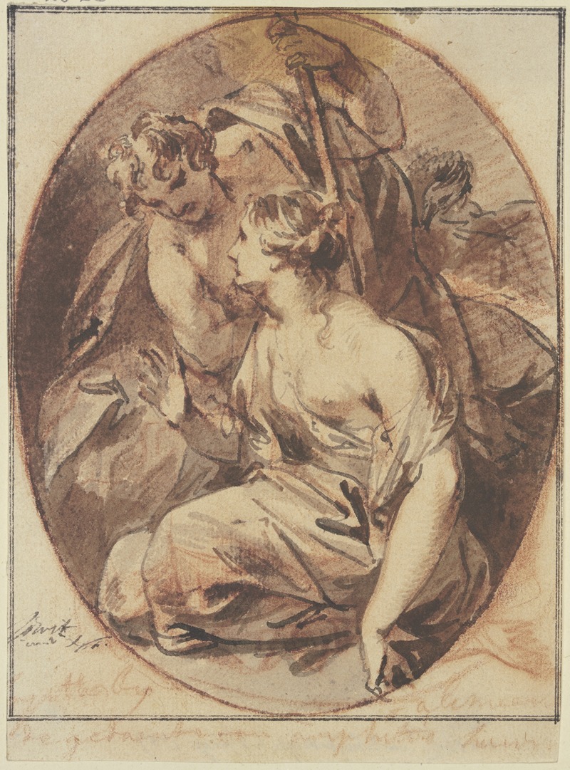 Jacob de Wit - Jupiter and Mnemosyne