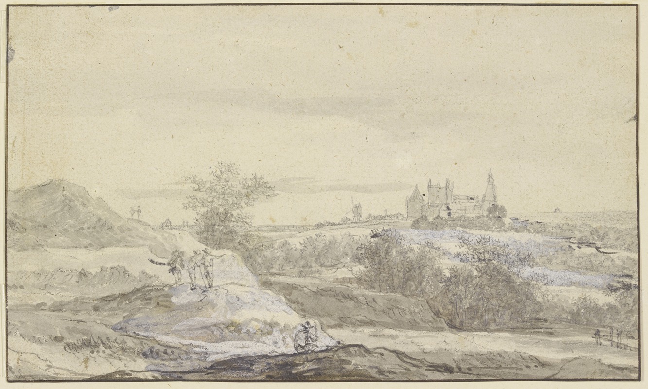 Jacob van Ruisdael - Blick auf Burg Bentheim