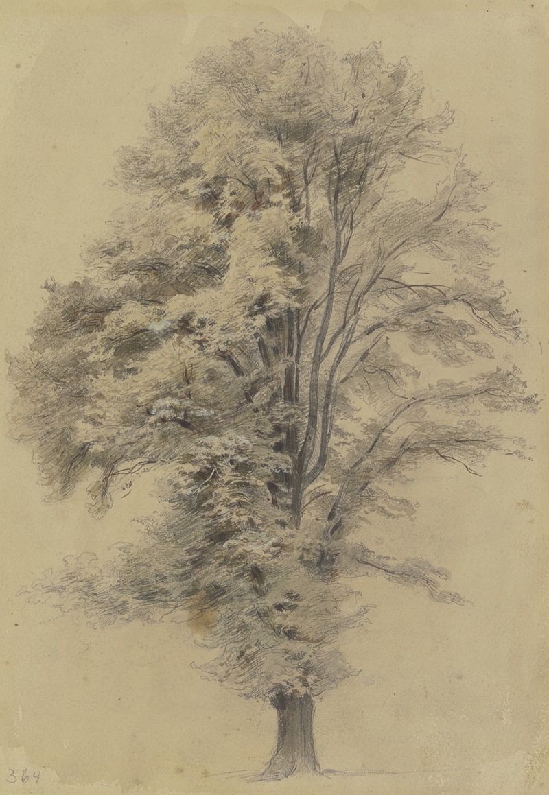 Jakob Fürchtegott Dielmann - Large tree